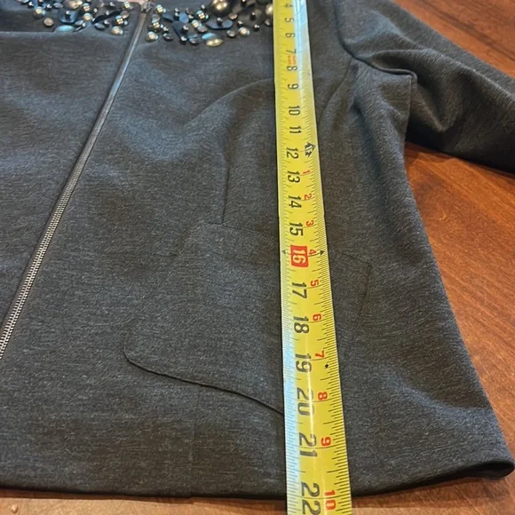 Ruby Rd Gray Jacket - Picture 9 of 11